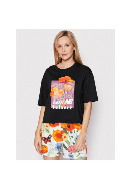 New Balance Тишърт Super Bloom WT21560 Черен Oversize - Pepit.bg