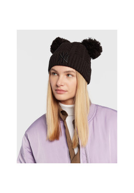 New Era Шапка Mlb Double Pom Cuff 60284829 Черен - Pepit.bg