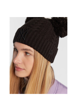 New Era Шапка Mlb Double Pom Cuff 60284829 Черен - Pepit.bg
