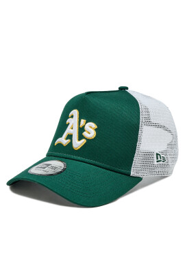 New Era Шапка Team Script Trucker Athletics 60364234 Зелен - Pepit.bg