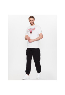 New Era Тишърт Chicago Bulls 60332184 Бял Regular Fit - Pepit.bg