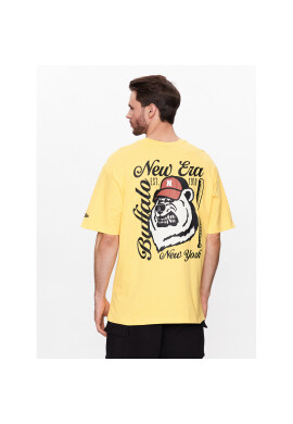 New Era Тишърт Heritage Bear Graphic 60332232 Жълт Oversize - Pepit.bg