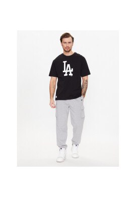 New Era Тишърт La Dodgers Mlb League Essential 60332293 Черен Oversize - Pepit.bg