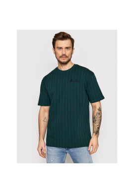 New Era Тишърт Pinstripe 12893047 Зелен Oversize - Pepit.bg