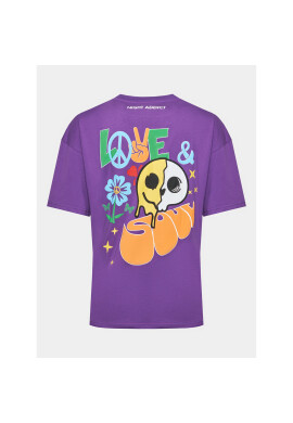Night Addict Тишърт MTS-NA149SOUL Виолетов Regular Fit - Pepit.bg
