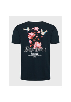 Night Addict Тишърт MTS-NA574CRANES Черен Relaxed Fit - Pepit.bg