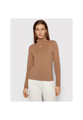 Nike Блуза Essentials DD5882 Кафяв Tight Fit - Pepit.bg