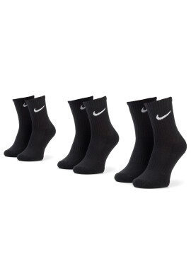 Nike Комплект 3 чифта дълги чорапи детски SX7664 010 Черен - Pepit.bg