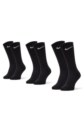 Nike Комплект 3 чифта дълги чорапи мъжки SX4508-001 Черен - Pepit.bg