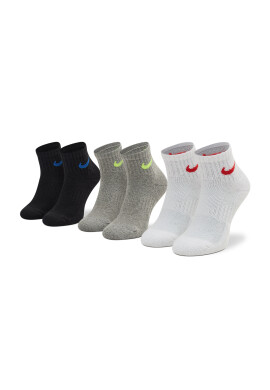 Nike Комплект 3 чифта къси чорапи детски SX6844-901 Цветен - Pepit.bg