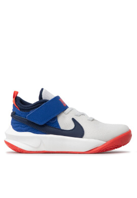 Nike Обувки Team Hustle D 10 (PS) CW6736 103 Бял - Pepit.bg