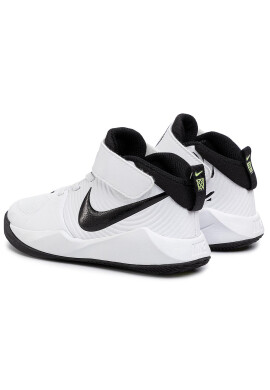 Nike Обувки Team Hustle D 9 (PS) AQ4225 100 Бял - Pepit.bg
