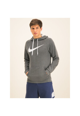 Nike Суитшърт Swoosh 885818 Сив Regular Fit - Pepit.bg