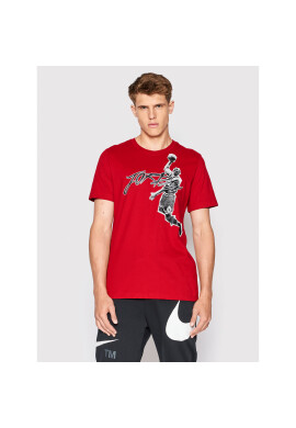 Nike Тишърт Jordan Air DH8924 Червен Regular Fit - Pepit.bg