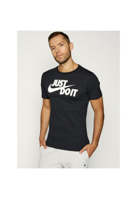 Nike Тишърт Just Do It Swoosh AR5006 Черен Regular Fit - Pepit.bg