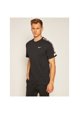 Nike Тишърт Nsw Repeat Tee CZ7829 Черен Standard Fit - Pepit.bg