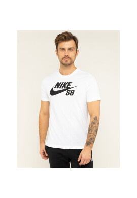Nike Тишърт SB Dry Defect Logo AR4209 Бял Standard Fit - Pepit.bg