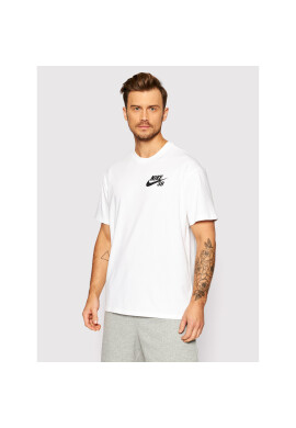 Nike Тишърт SB Icon DC7817 Бял Loose Fit - Pepit.bg