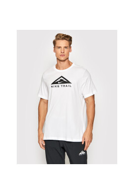 Nike Тишърт Trail CZ9802 Бял Standard Fit - Pepit.bg