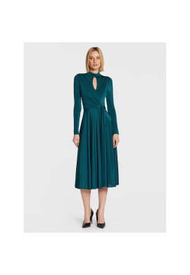 Nissa Коктейлна рокля RS13457 Зелен Regular Fit - Pepit.bg