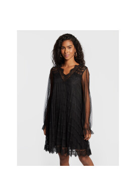 Nissa Коктейлна рокля RS13569 Черен Regular Fit - Pepit.bg