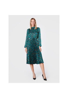 Nissa Коктейлна рокля RZ13357 Зелен Regular Fit - Pepit.bg