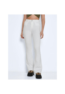 Noisy May Дънки Sallie 27019305 Бял Slim Fit - Pepit.bg