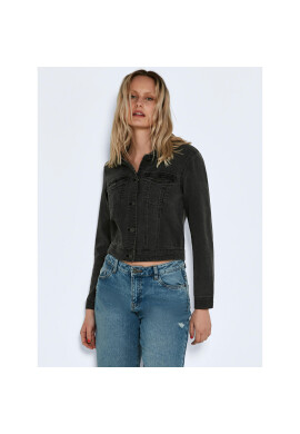 Noisy May Дънково яке Debra 27001866 Черен Regular Fit - Pepit.bg