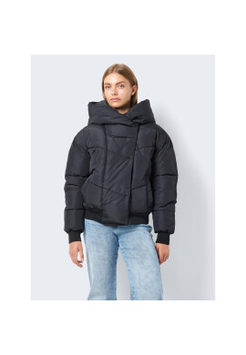 Noisy May Пухено яке 27026539 Черен Regular Fit - Pepit.bg
