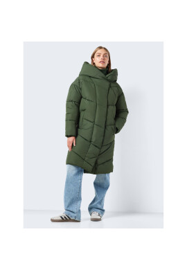 Noisy May Пухено яке 27028070 Зелен Regular Fit - Pepit.bg