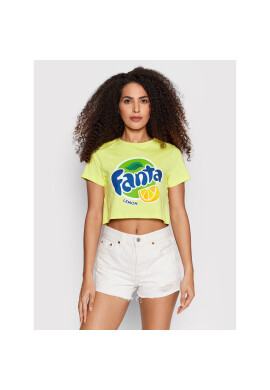 Noisy May Тишърт Fran 27021082 Жълт Regular Fit - Pepit.bg