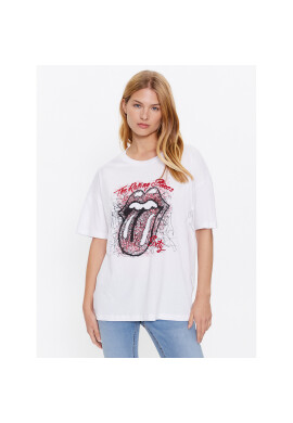 Noisy May Тишърт Ida 27021529 Бял Loose Fit - Pepit.bg