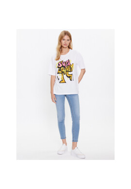 Noisy May Тишърт Ida 27024415 Бял Oversize - Pepit.bg