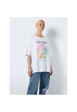 Noisy May Тишърт Ida 27028377 Бял Relaxed Fit - Pepit.bg