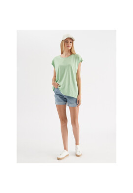 Noisy May Тишърт Mathilde 27002573 Зелен Oversize - Pepit.bg