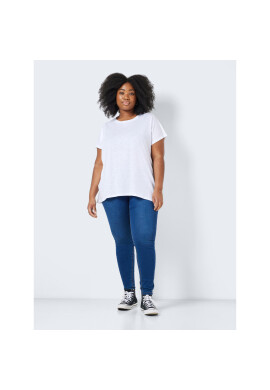 Noisy May Тишърт Mathilde 27016688 Бял Loose Fit - Pepit.bg