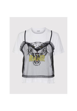 Noisy May Тишърт Tanny 27020653 Бял Regular Fit - Pepit.bg