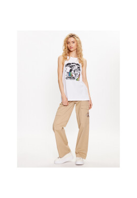Noisy May топ Joleen 27025621 Бял Regular Fit - Pepit.bg