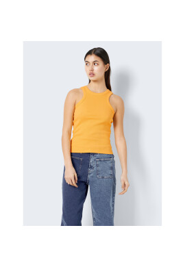 Noisy May топ Maya 27020871 Жълт Slim Fit - Pepit.bg