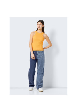 Noisy May топ Maya 27020871 Жълт Slim Fit - Pepit.bg