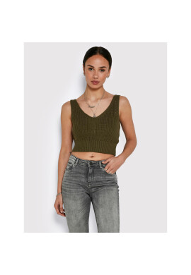 Noisy May топ Sara 27020432 Зелен Slim Fit - Pepit.bg