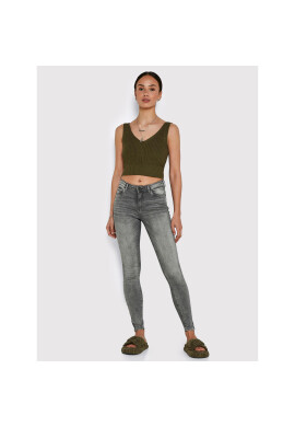 Noisy May топ Sara 27020432 Зелен Slim Fit - Pepit.bg