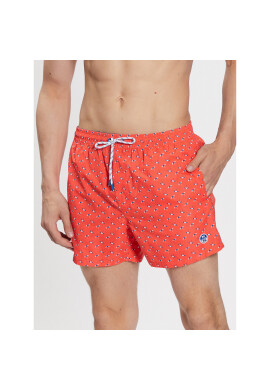 North Sails Плувни шорти Volley 673573 Червен Regular Fit - Pepit.bg