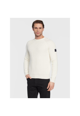 North Sails Пуловер 699549 Бял Regular Fit - Pepit.bg