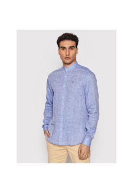 North Sails Риза Mandarin Collar 664090 Син Regular Fit - Pepit.bg