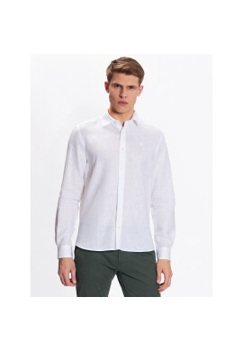 North Sails Риза Spread 664114 Бял Regular Fit - Pepit.bg