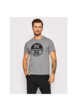 North Sails Тишърт 692752 Сив Regular Fit - Pepit.bg