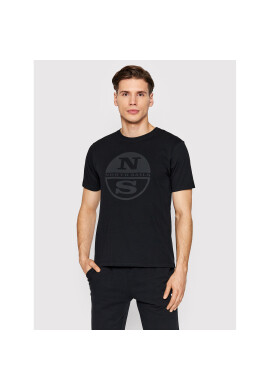 North Sails Тишърт Graphic 692792 Черен Regualr Fit - Pepit.bg