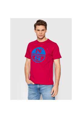 North Sails Тишърт Graphic 692792 Червен Regular Fit - Pepit.bg