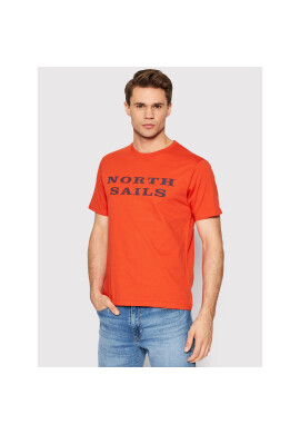 North Sails Тишърт Graphic 692793 Червен Regular Fit - Pepit.bg